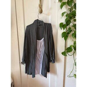 Alyx woman size X-large gray tank top sweater blouse